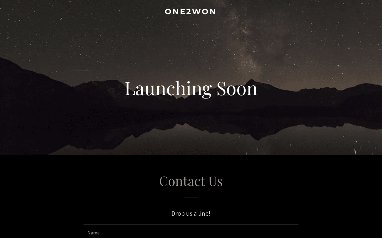 Screenshot of one2won.ai