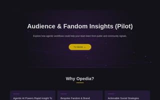 Screenshot of opedia.ai