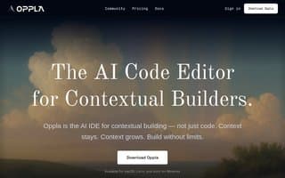 Screenshot of oppla.ai