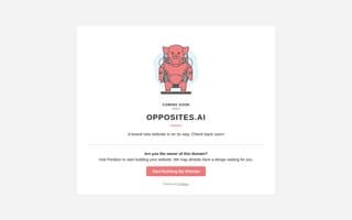 Thumbnail of opposites.ai
