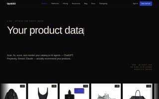 Screenshot of optaeo.ai