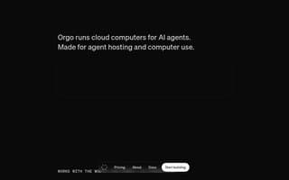 Screenshot of orgo.ai