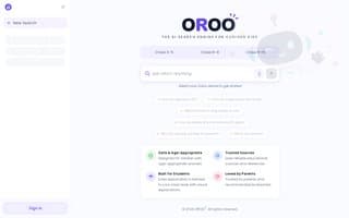 Screenshot of oroo.ai