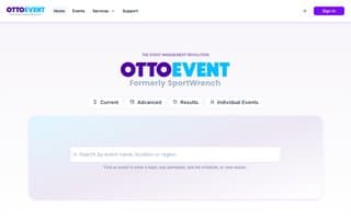 Screenshot of ottoevent.ai