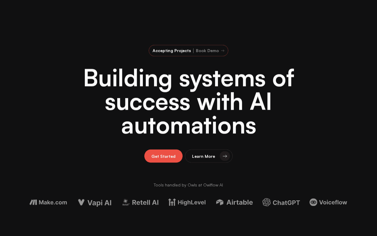 Screenshot of owlflow.ai