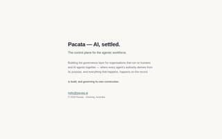 Thumbnail of pacata.ai