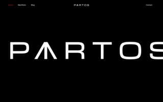 Screenshot of partos.ai