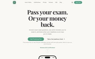 Screenshot of pass-it.ai