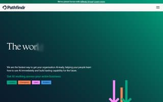Screenshot of pathfindr.ai