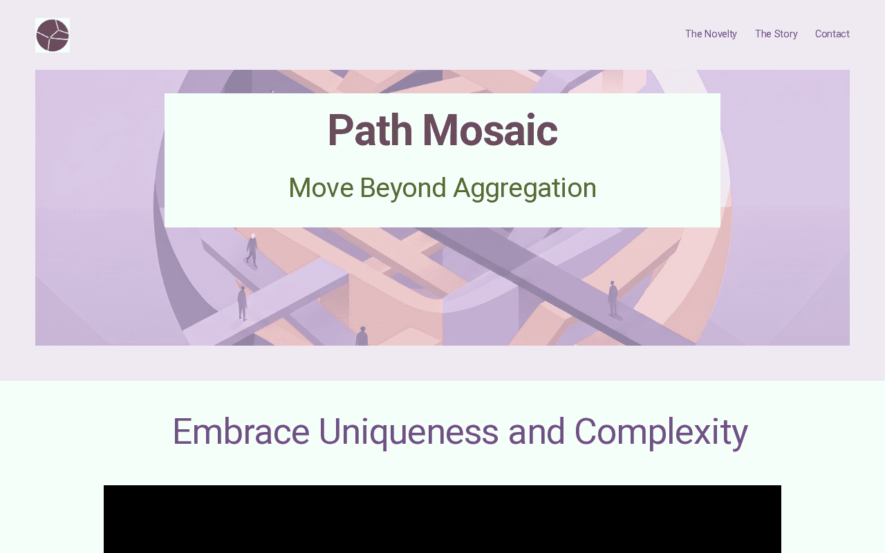 Screenshot of pathmosaic.ai
