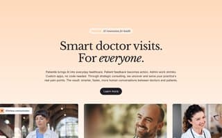 Screenshot of patientik.ai