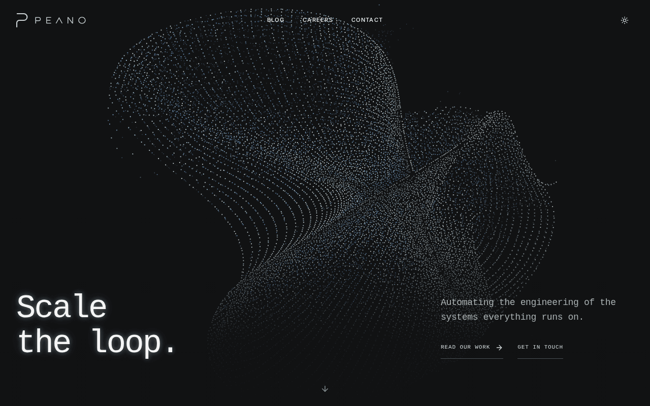 Screenshot of peano-labs.ai