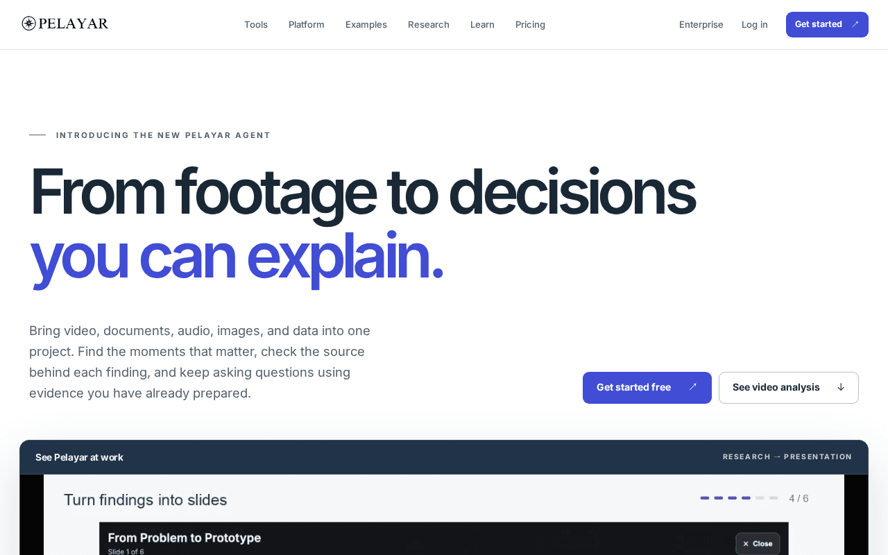 Screenshot of pelayar.ai
