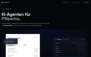 Screenshot of pentaflow.ai