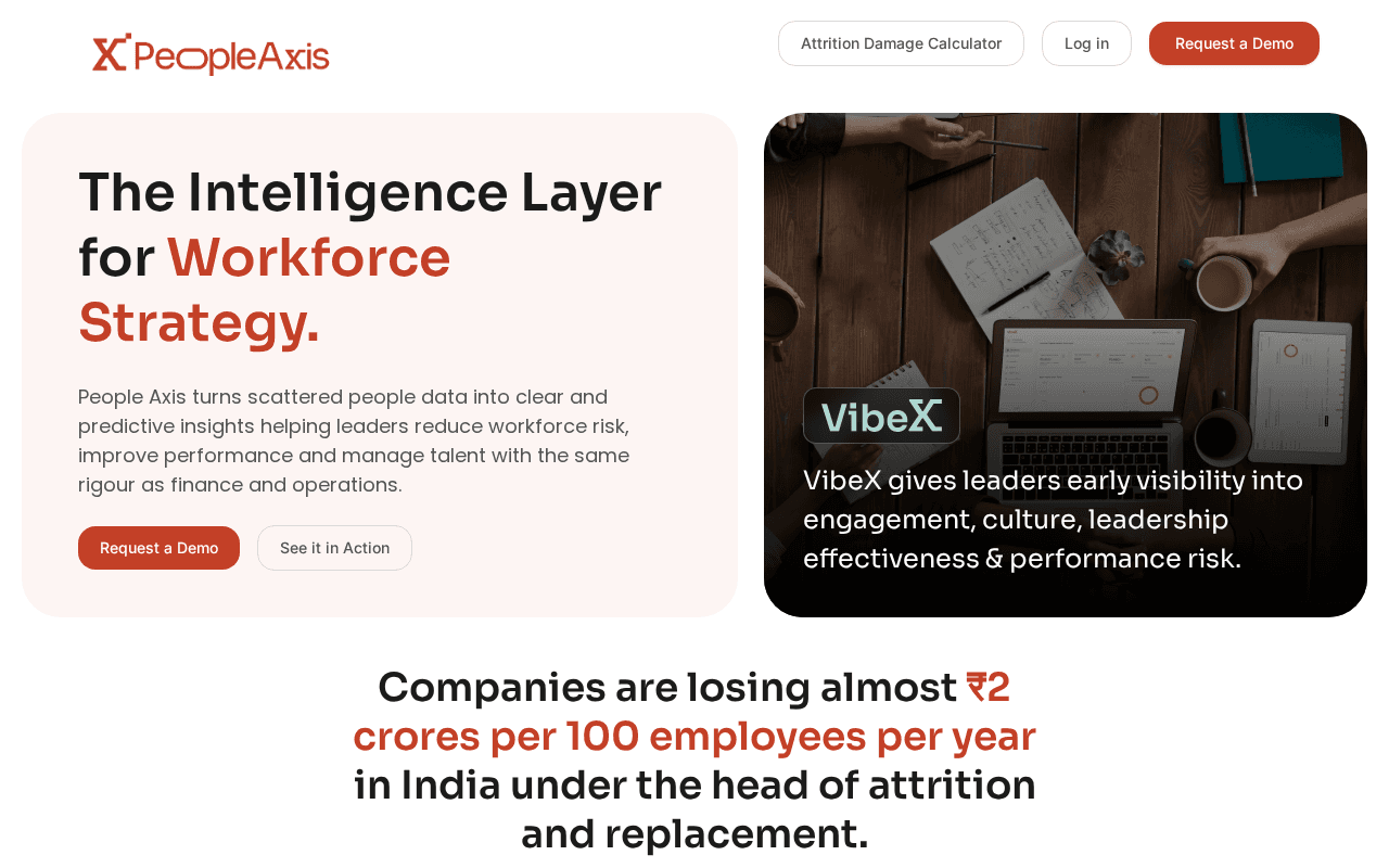 Screenshot of peopleaxis.ai