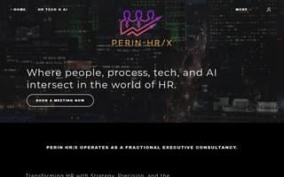 Screenshot of perinhrx.ai