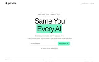 Thumbnail of persom.ai