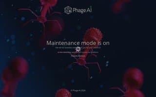 Screenshot of phage.ai