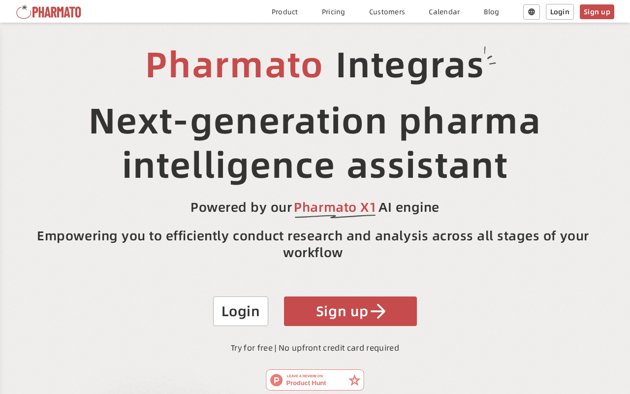 Screenshot of pharmato.ai