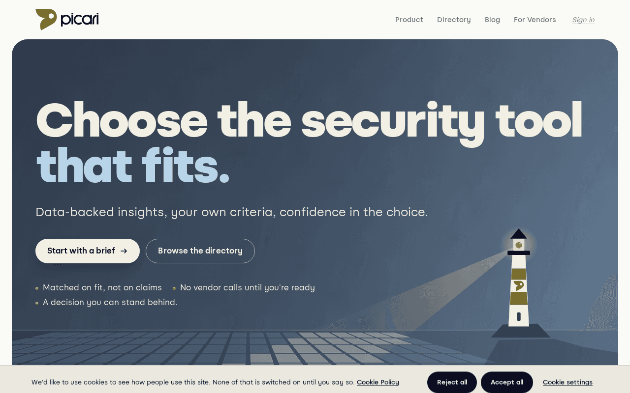 Screenshot of picari.ai