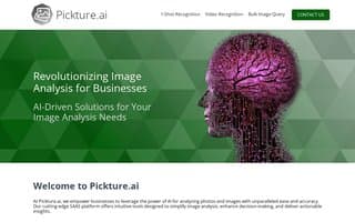 Screenshot of pickture.ai