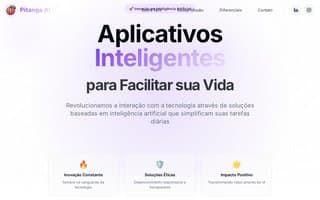 Screenshot of pitanga.ai