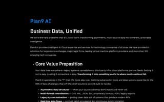 Screenshot of plan9.ai