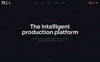 Screenshot of plia.ai