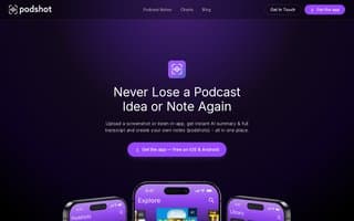 Thumbnail of podshot.ai