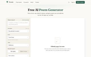 Thumbnail of poemly.ai