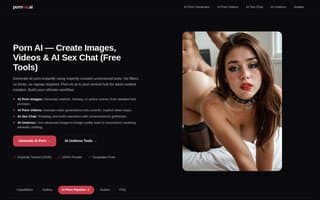Screenshot of porn-ai.ai