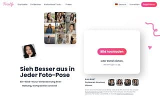 Screenshot of poseup.ai