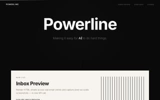 Thumbnail of powerline.ai