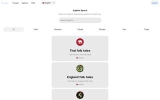 Screenshot of powpow.ai