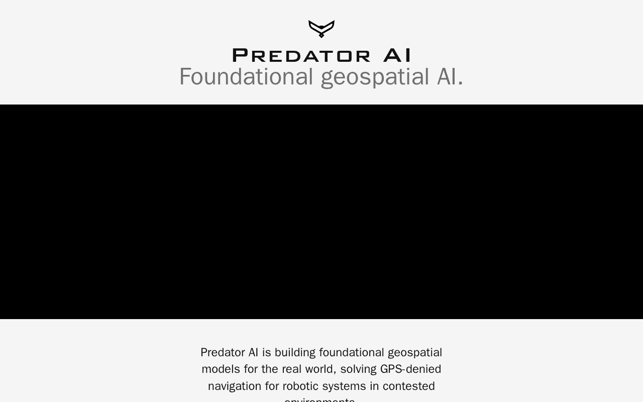 Screenshot of predator.ai