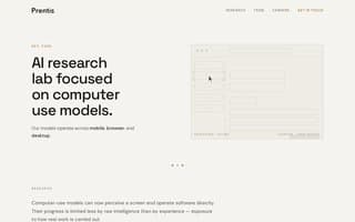 Thumbnail of prentis.ai