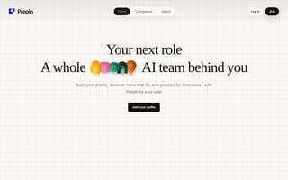 Thumbnail of prepin.ai