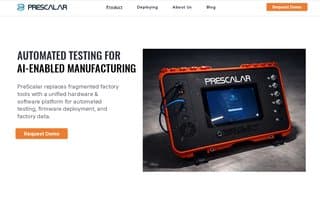 Thumbnail of prescalar.ai