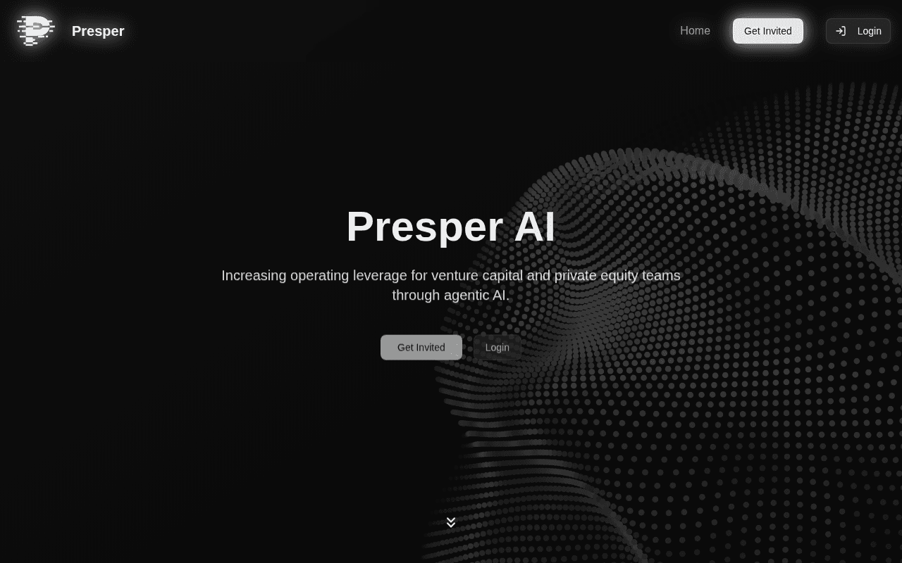 Screenshot of presper.ai