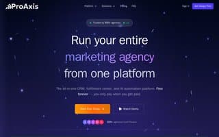 Screenshot of proaxis.ai
