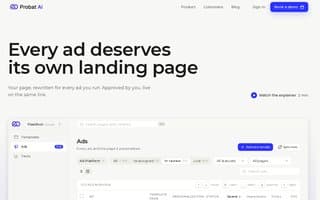 Thumbnail of probat.ai
