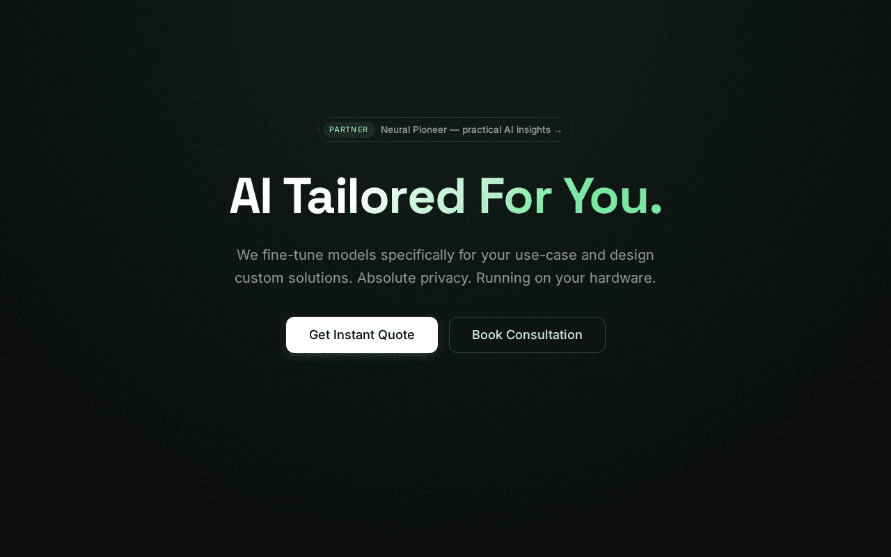 Screenshot of projxon.ai
