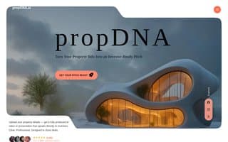 Screenshot of propdna.ai