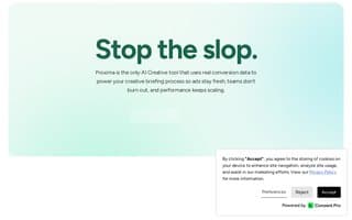 Screenshot of proxima.ai