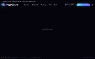 Screenshot of psychdoc.ai