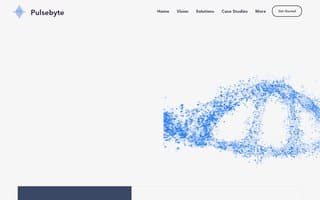 Screenshot of pulsebyte.ai