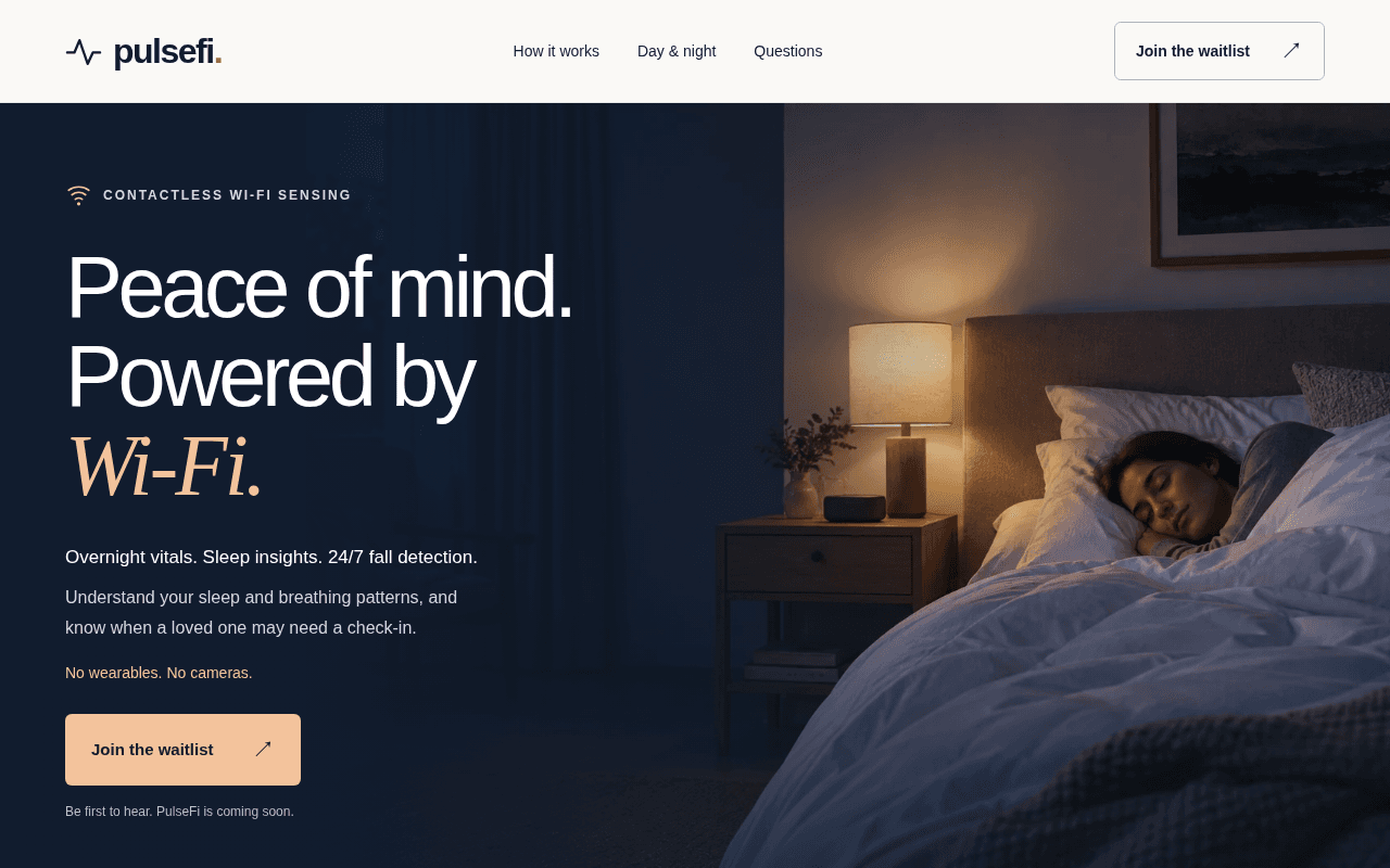 Screenshot of pulsefi.ai