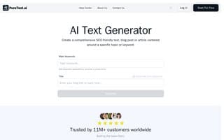 Thumbnail of puretext.ai