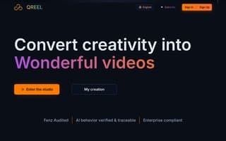 Thumbnail of qreel.ai
