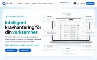 Screenshot of qrendo.ai